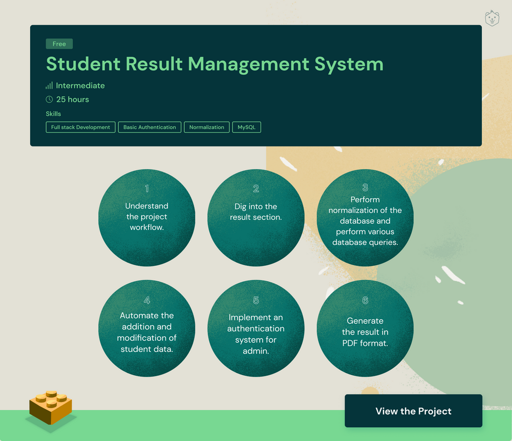 projects for resume cse