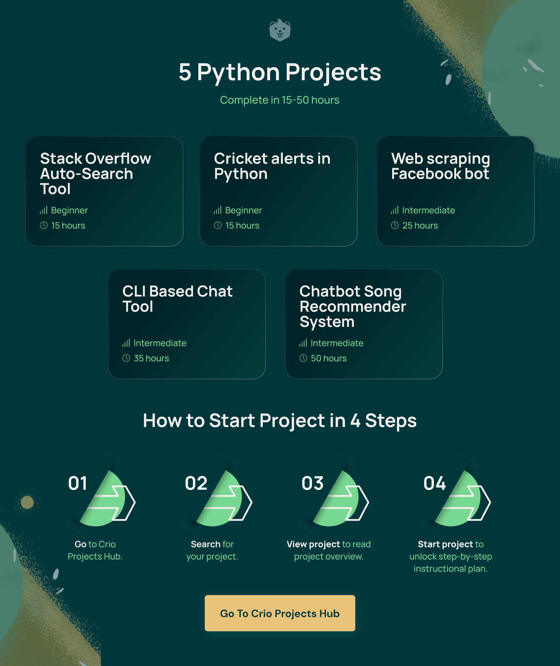 5 Python Projects Explained Step By Step Get Started Today