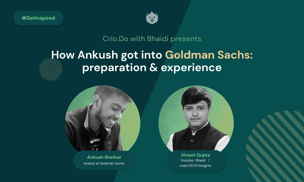 How To Get A Job In Goldman Sachs