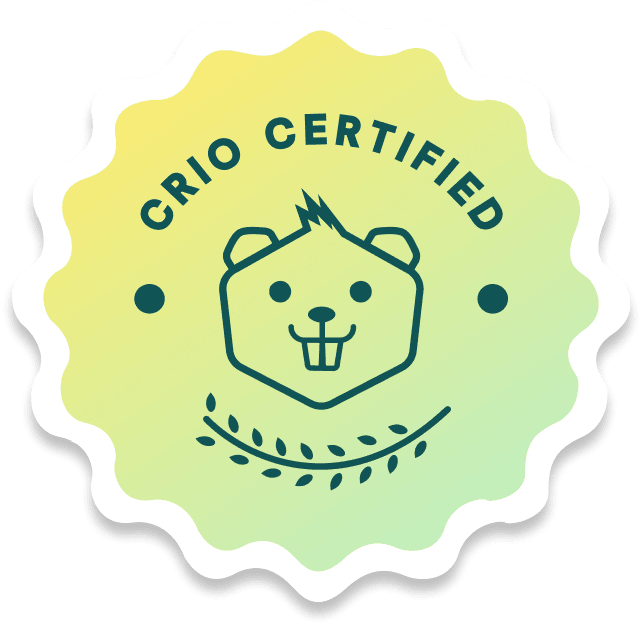 Crio Certified Badge